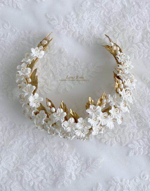 Jasmine Bridal Tiara | Lena Rom Bridal
