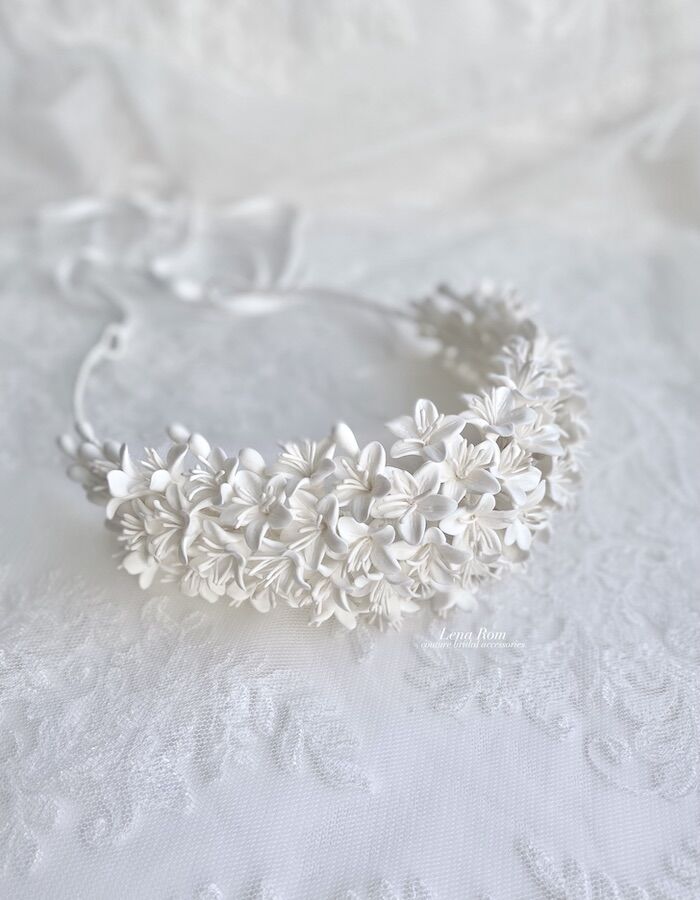 Rosalind Orange Blossom Bridal Headband